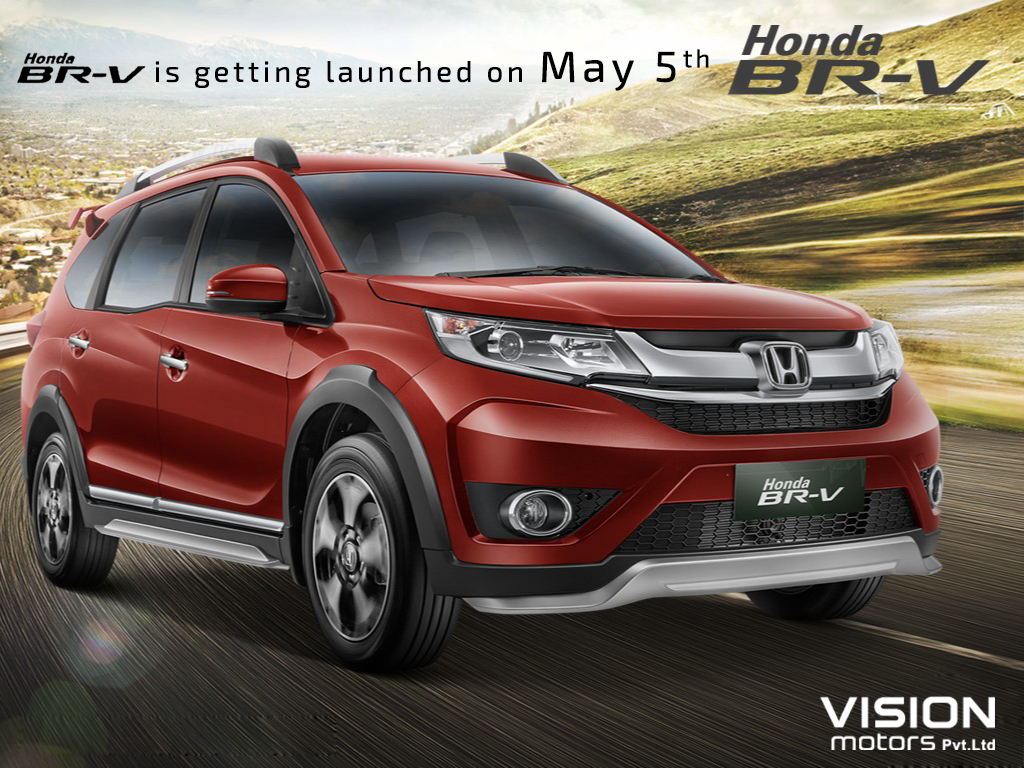The Honda BR-V is getting launched on May 5th.