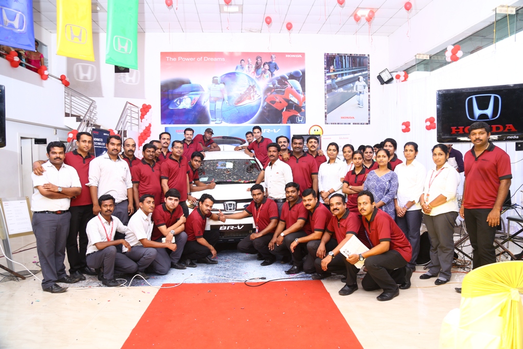 BR-V launch at Vision Honda Kottayam Showroom