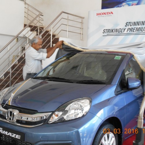 New Amaze Launch at Vision Motors Thrissur Vision Motors Pvt Ltd, Kerala