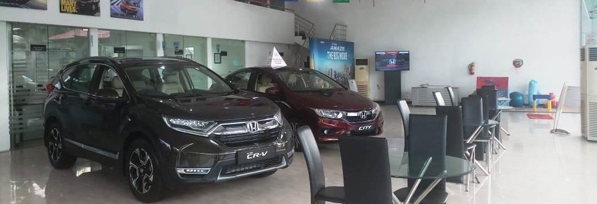 Honda showroom store four wheeler